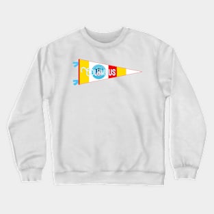 Columbus Flag Pennant Crewneck Sweatshirt